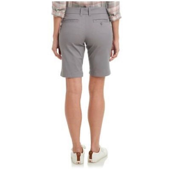 NWT G.H. Bass & Co. Women's Size 6 grey Shorts - Picture 1 of 3